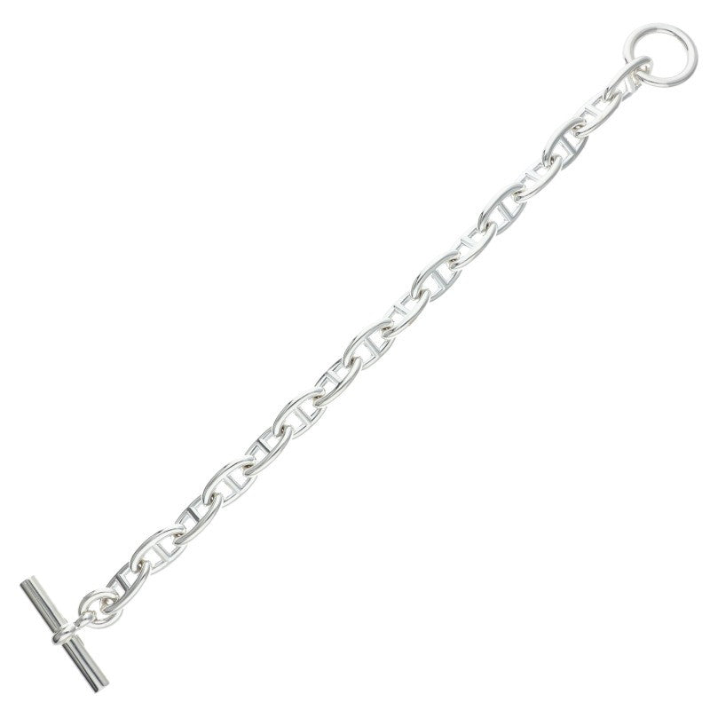HERMES Chaine d'Ancre GM Silver Bracelet Size ONE SIZE