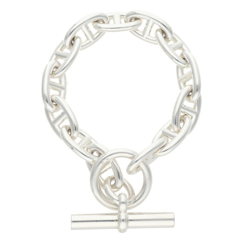 HERMES Chaine d'Ancre GM Silver Bracelet Size ONE SIZE