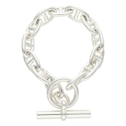 HERMES Chaine d'Ancre GM Silver Bracelet Size ONE SIZE
