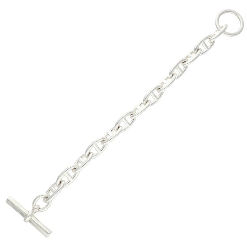 HERMES Chaine d'Ancre GM Silver Bracelet Size ONE SIZE