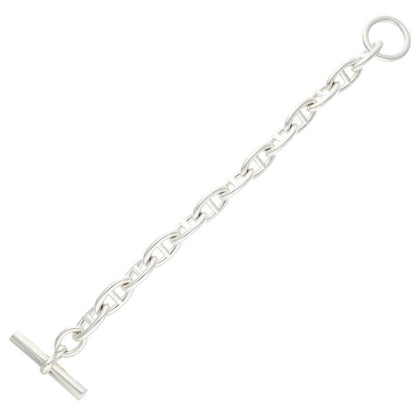 HERMES Chaine d'Ancre GM Silver Bracelet Size ONE SIZE