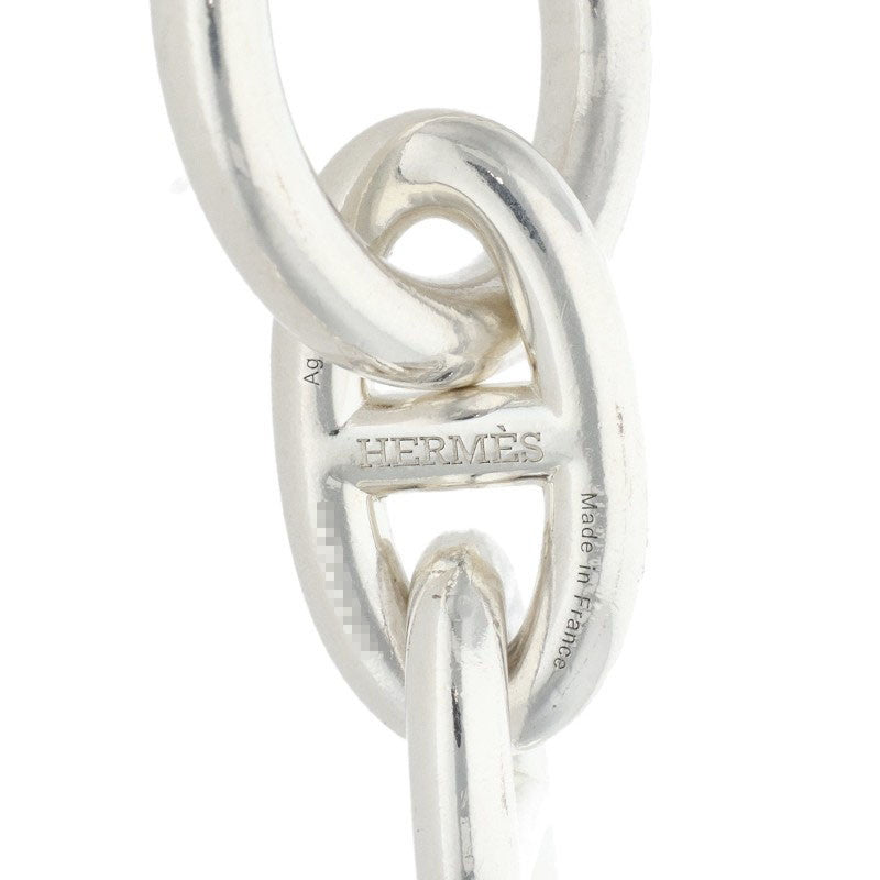 HERMES Chaine d'Ancre GM Silver Bracelet Size ONE SIZE