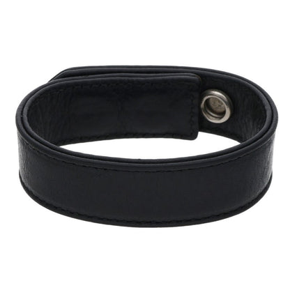 Chrome Hearts Crossball 3BTN Leather Bracelet Size ONE SIZE