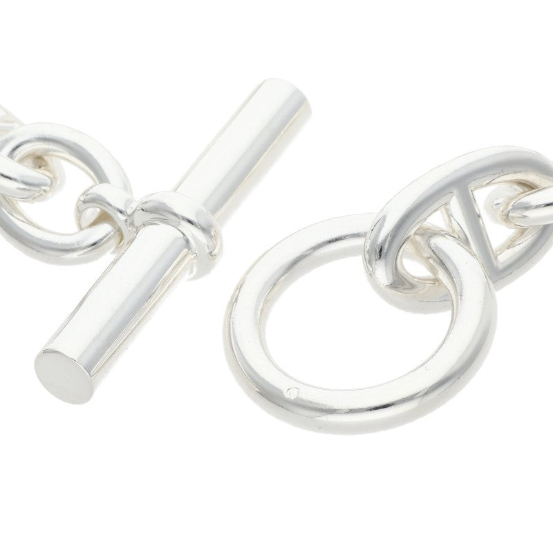 HERMES Chaine d'Ancre TGM Silver Bracelet Size ONE SIZE