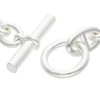 HERMES Chaine d'Ancre TGM Silver Bracelet Size ONE SIZE