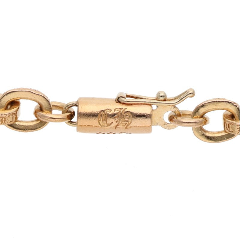 Chrome Hearts 22K Paper Chain Gold Bracelet Size ONE SIZE