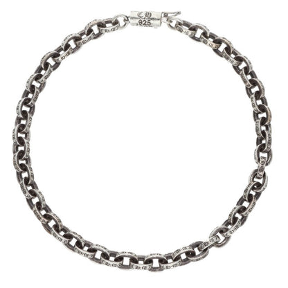 Chrome Hearts Paper Chain Silver Bracelet Size ONE SIZE