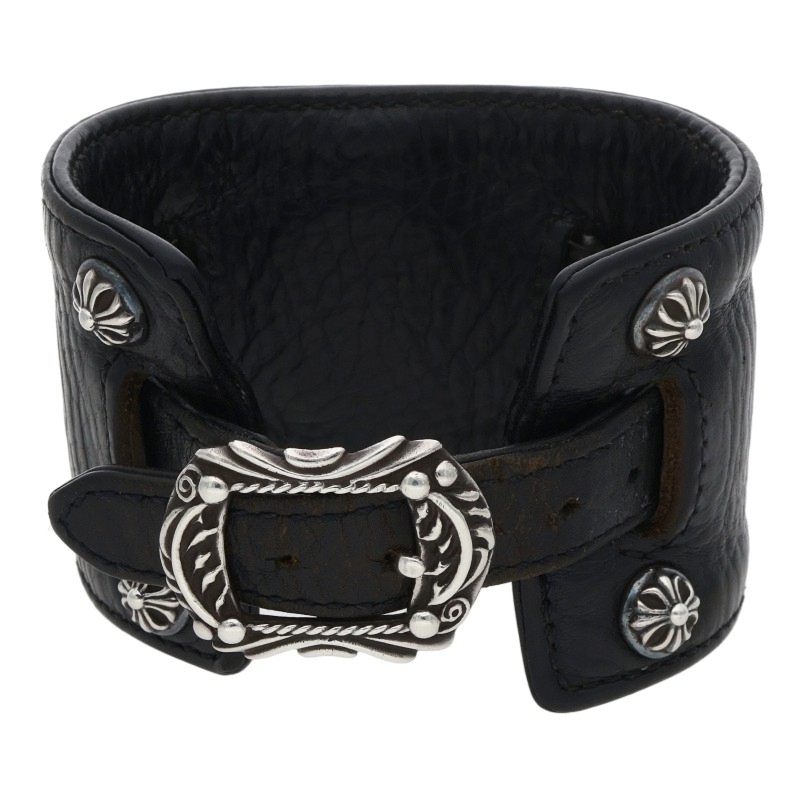 Chrome Hearts Old Cross Ball Leather ONE SIZE Size ONE SIZE