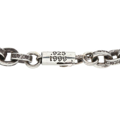 Chrome Hearts Paper Chain Silver Bracelet Size 8INCH