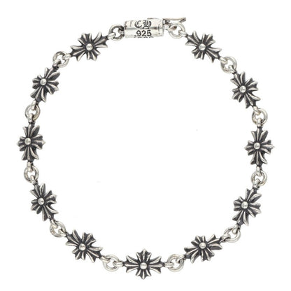 Chrome Hearts TNY ECH Plus Silver Bracelet Size 11LINK