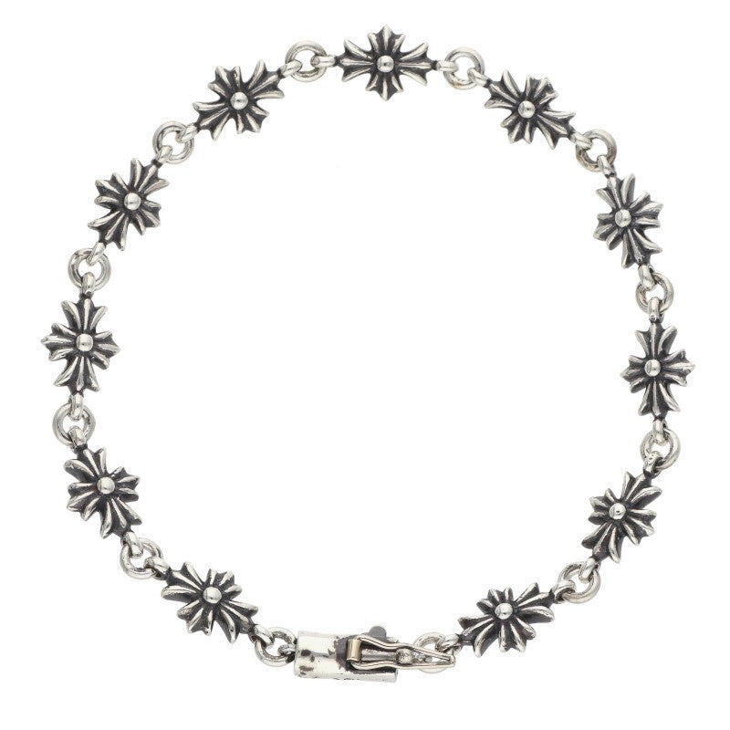 Chrome Hearts TNY ECH Plus Silver Bracelet Size 11LINK