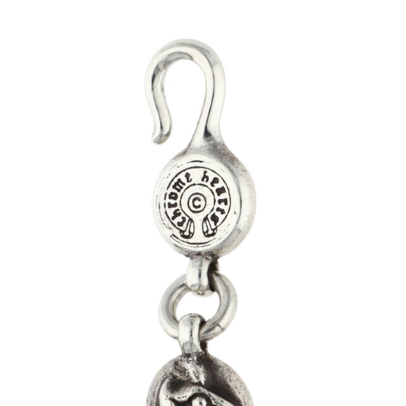 Chrome Hearts NO2 CELTIC BALL Silver Bracelet Size ONE SIZE