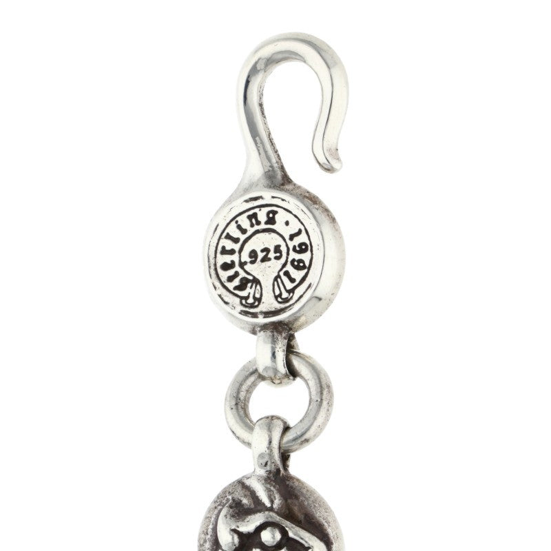 Chrome Hearts NO2 CELTIC BALL Silver Bracelet Size ONE SIZE