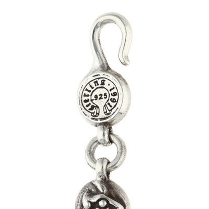 Chrome Hearts NO2 CELTIC BALL Silver Bracelet Size ONE SIZE