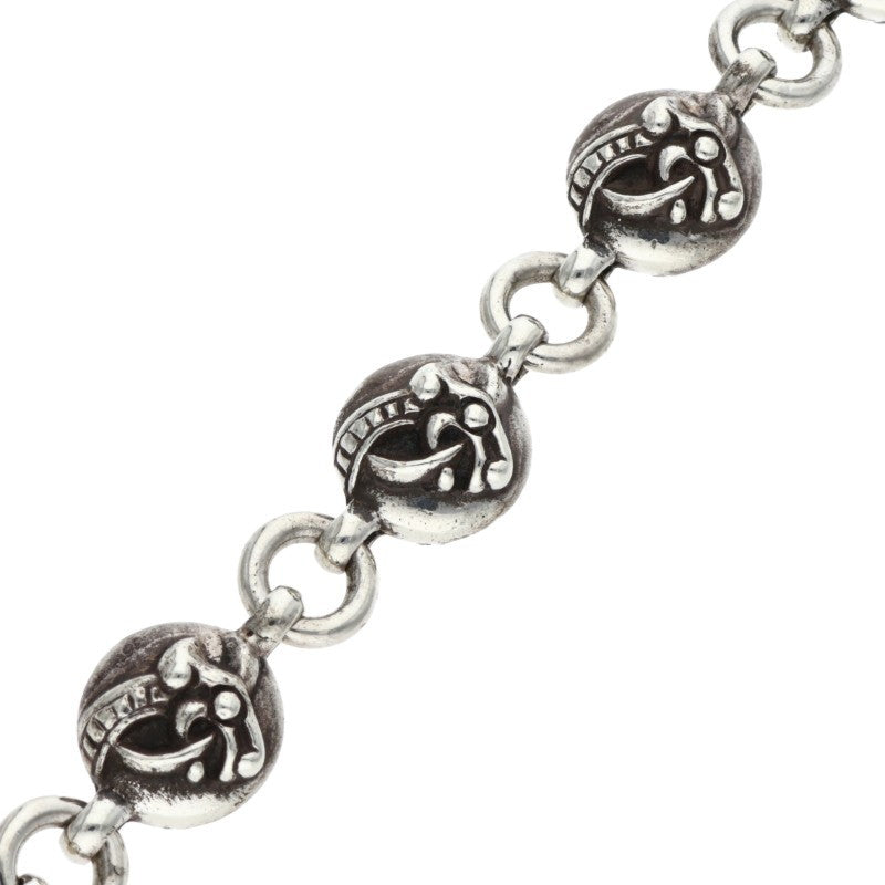Chrome Hearts NO2 CELTIC BALL Silver Bracelet Size ONE SIZE