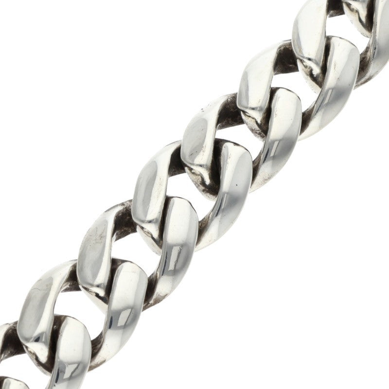 Chrome Hearts ID 3CHX Sterling Silver Bracelet Size 13LINK