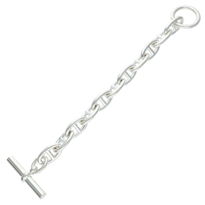 HERMES Chaine d'Ancre GM Silver Bracelet Size ONE SIZE