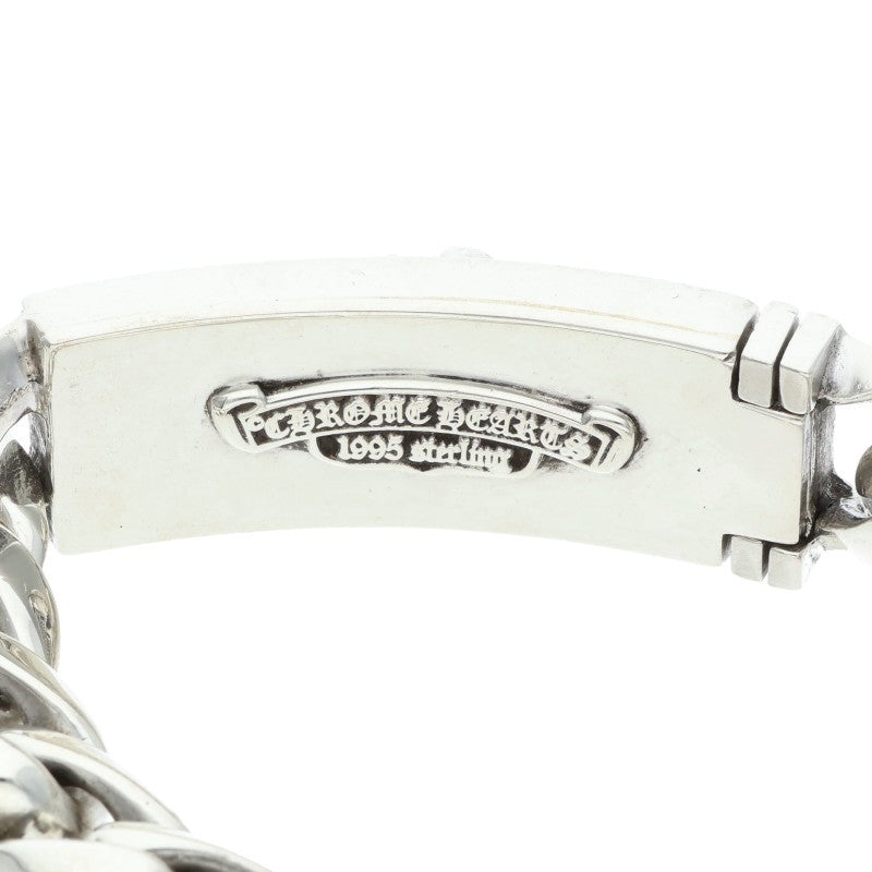 Chrome Hearts ID DAGGER Silver Bracelet Size 11LINK