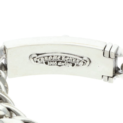 Chrome Hearts ID DAGGER Silver Bracelet Size 11LINK