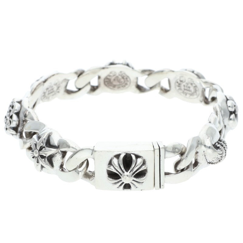 Chrome Hearts SMALL MULTI LINK Silver Bracelet Size 7LINK