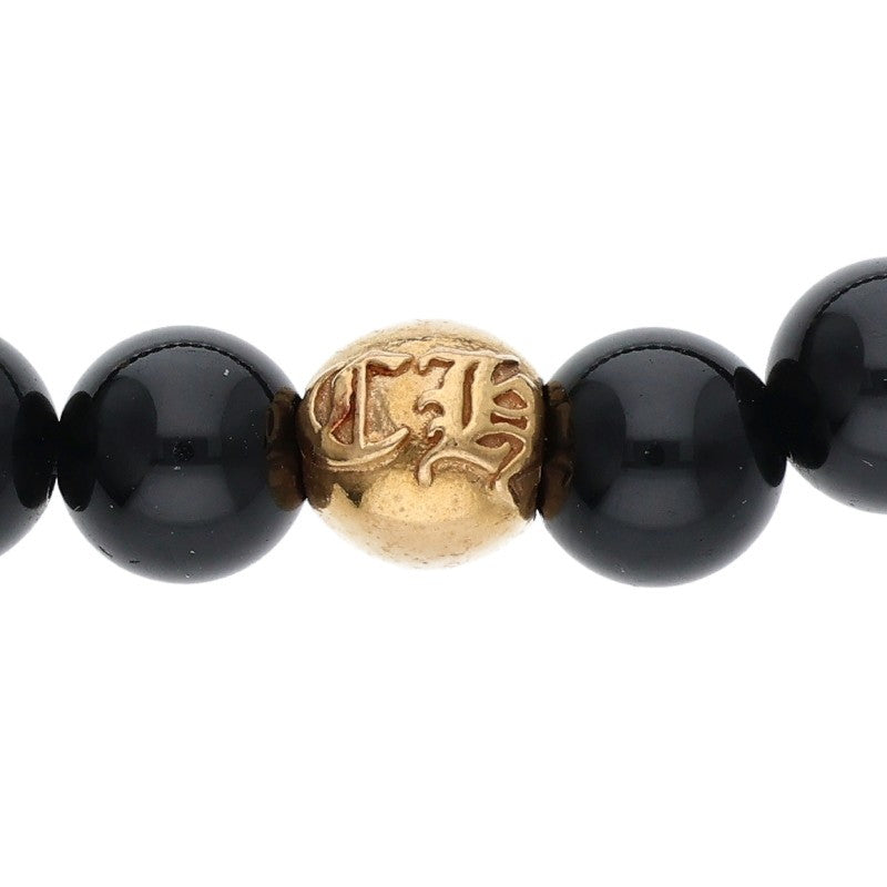 Chrome Hearts 22K BS Fleur 6mm Bead Bracelet Size ONE SIZE