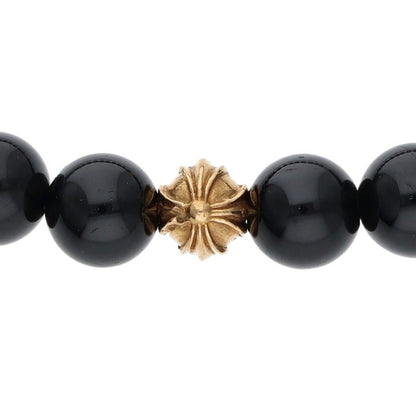 Chrome Hearts 22K BS Fleur 6mm Bead Bracelet Size ONE SIZE