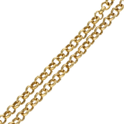 Chrome Hearts 22K Baby Fat Chain Gold Bracelet Size ONE SIZE