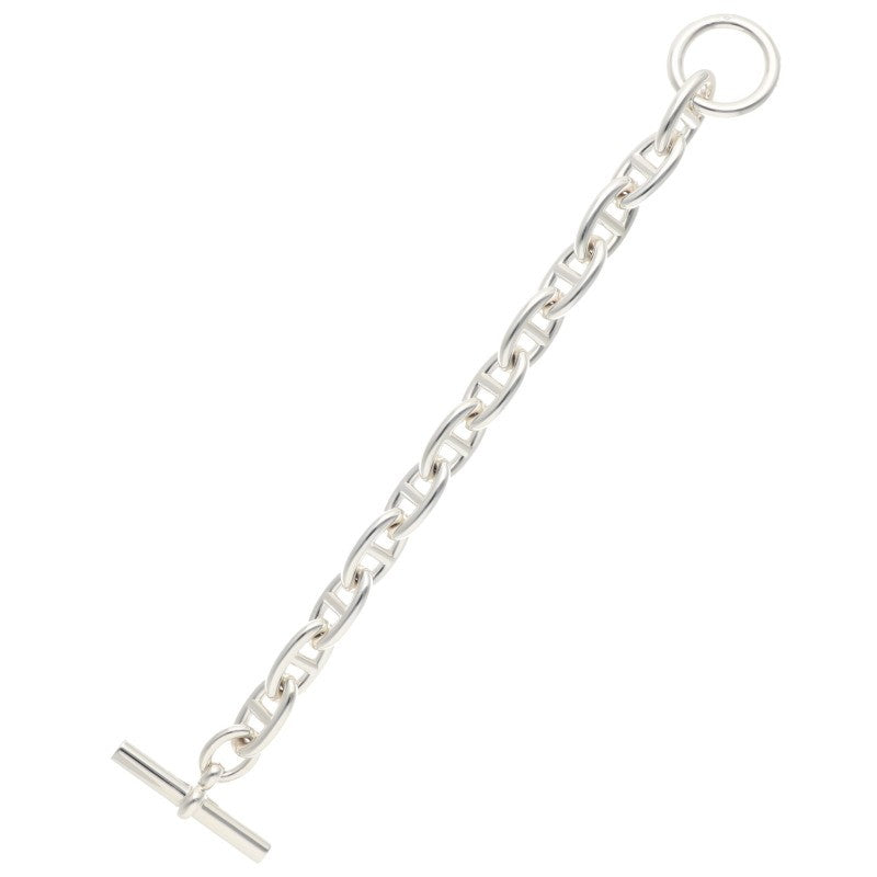 HERMES Chaine d'Ancre GM Silver Bracelet Size ONE SIZE