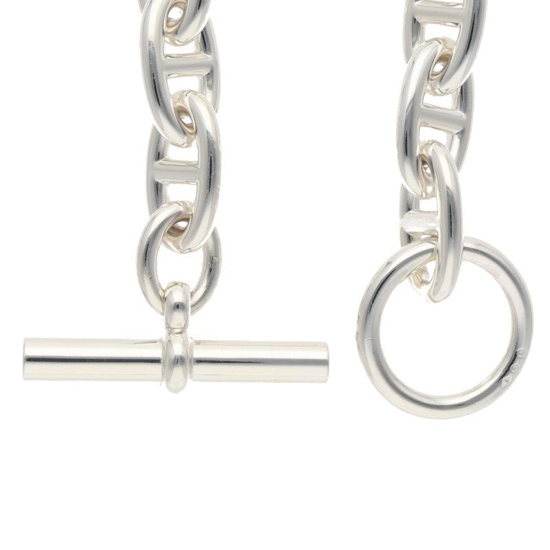 HERMES Chaine d'Ancre GM Silver Bracelet Size ONE SIZE