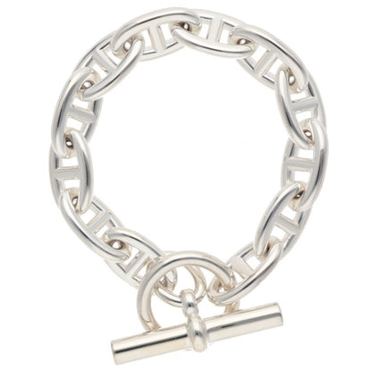 HERMES Chaine d'Ancre GM Silver Bracelet Size ONE SIZE