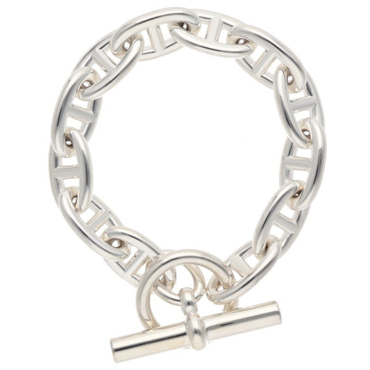 HERMES Chaine d'Ancre GM Silver Bracelet Size ONE SIZE
