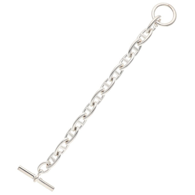 HERMES Chaine d'Ancre GM Silver Bracelet Size ONE SIZE