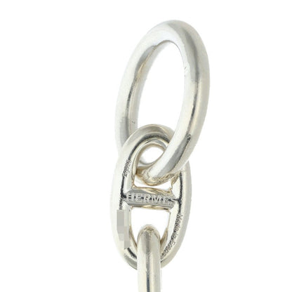 HERMES Chaine d'Ancre GM Silver Bracelet Size 14LINK