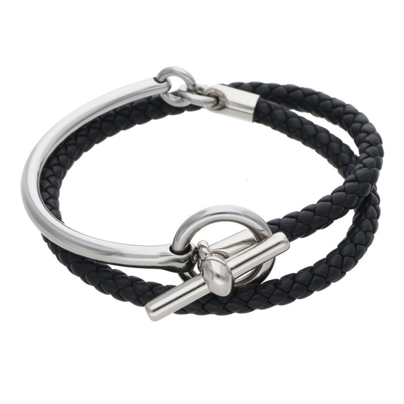 HERMES Grenan H-Link Silver Hardware Leather Size ONE SIZE