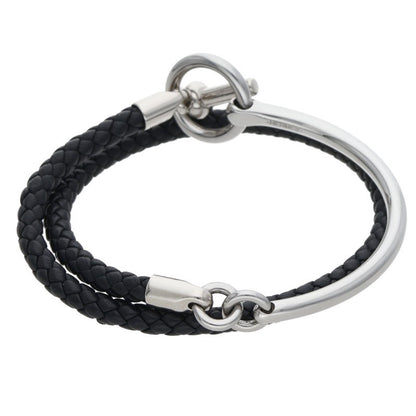 HERMES Grenan H-Link Silver Hardware Leather Size ONE SIZE