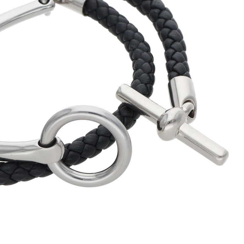 HERMES Grenan H-Link Silver Hardware Leather Size ONE SIZE