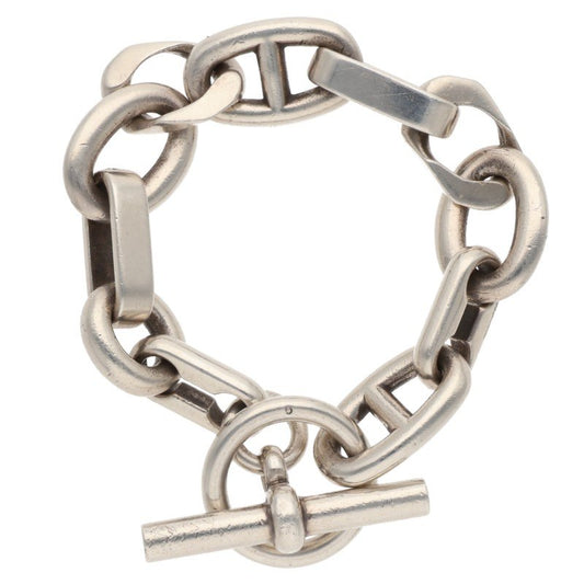 HERMES Alea GM Silver Bracelet Size ONE SIZE