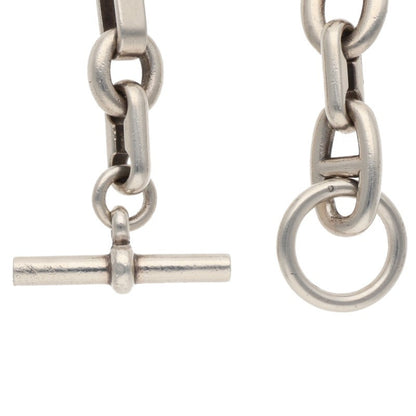 HERMES Alea GM Silver Bracelet Size ONE SIZE