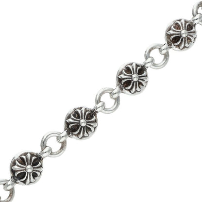 Chrome Hearts NO2 Cross Ball Silver Bracelet Size ONE SIZE