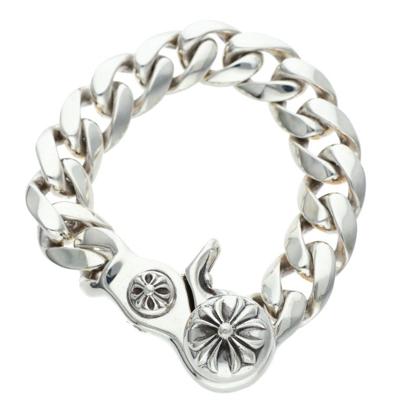Chrome Hearts CLSC CHN LNK Silver Bracelet Size 13LINK