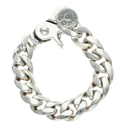 Chrome Hearts CLSC CHN LNK Silver Bracelet Size 13LINK