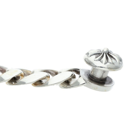 Chrome Hearts CLSC CHN LNK Silver Bracelet Size 13LINK