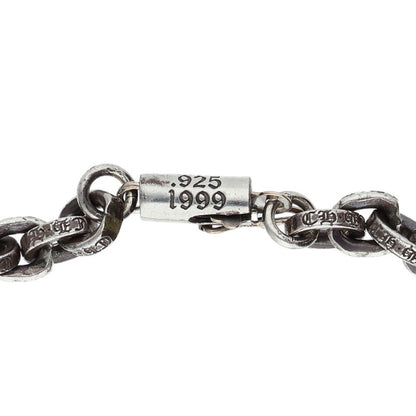 Chrome Hearts PAPER CHAIN Silver Bracelet Size 7INCH