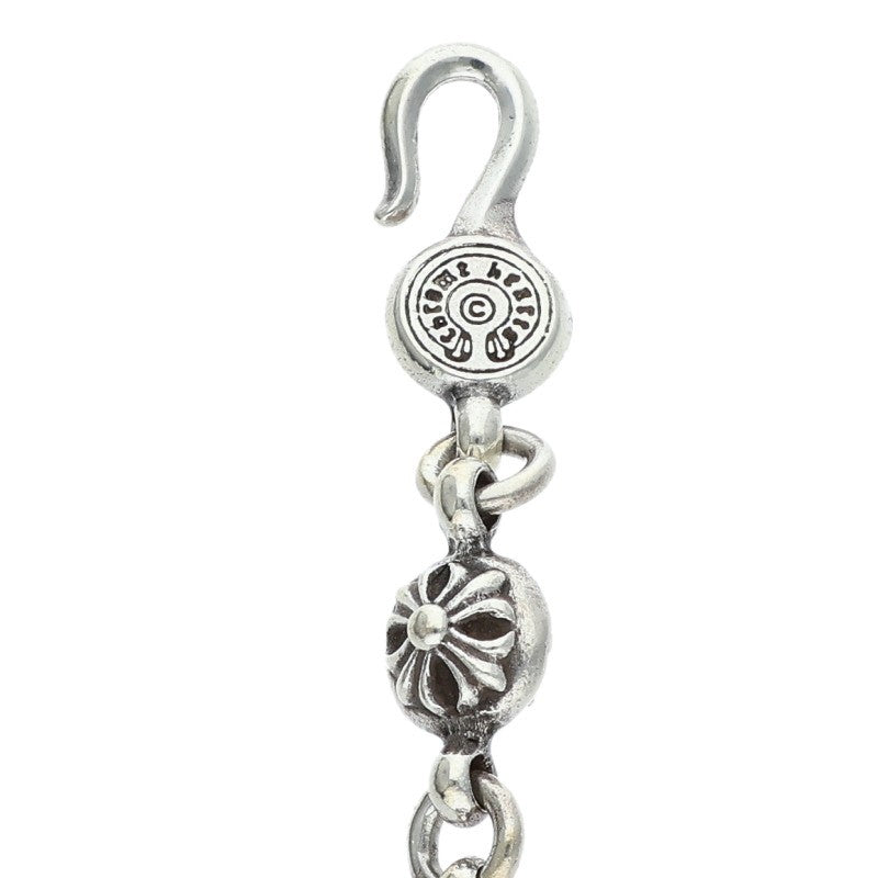 Chrome Hearts NO1 Cross Ball Silver Bracelet Size ONE SIZE