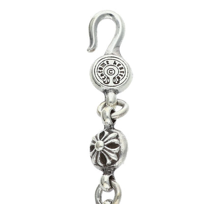 Chrome Hearts NO1 Cross Ball Silver Bracelet Size ONE SIZE