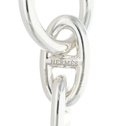 HERMES Chaine d'Ancre GM Silver Bracelet Size 14LINK