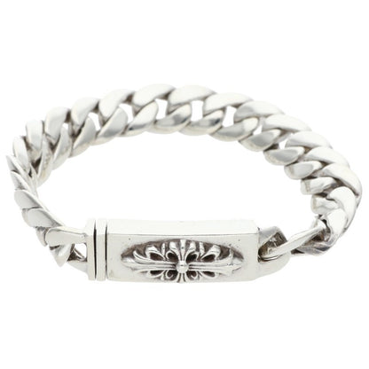 Chrome Hearts ID Baby Floral Silver Bracelet Size 20LINK