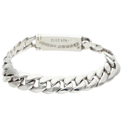 Chrome Hearts ID Baby Floral Silver Bracelet Size 20LINK