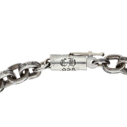 Chrome Hearts Paper Chain 925 Silver Bracelet Size 7INCH