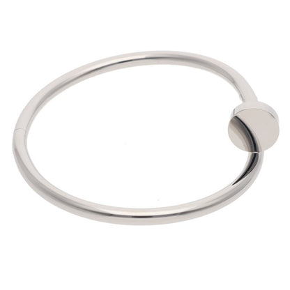 Cartier Juste un Clou K18WG White Gold Bracelet Size 17